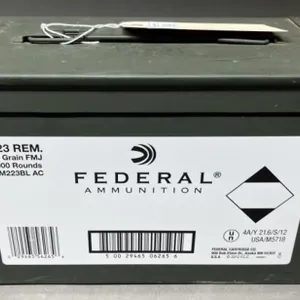 1000 rnds Federal .223 Rem Ammo in Steel Can