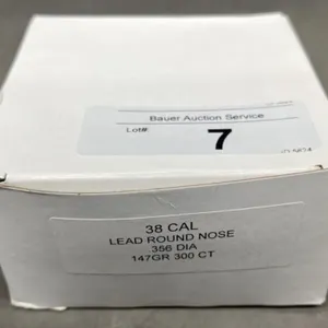 300ct .38 Cal 147 gr LRN Bullets