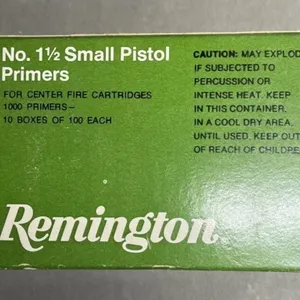 1000 Remington No. 1 1/2 Small Pistol Primers