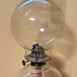 Vintage Double Globe Oil Lamp