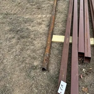 4 pieces of 3x3 sq tbg. 2-7' long and 2-11' long.
