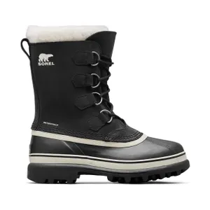 SOREL Women's Caribou Waterproof Boot - Black,...