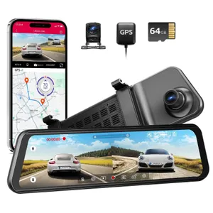 LINGDU 12 4K Mirror Dash Cam