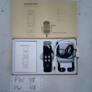 EVISTR L157 Digital Voice Recorder with Earphones and USB Cable