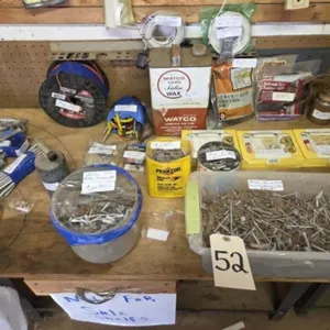 Misc. Nuts, Bolts, Screws-Cutting Chain, Oil Can &