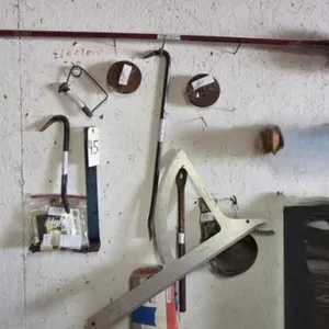 Chimney Sweep, Pullee's, 3 Pry Bars, Plumber Tape