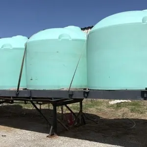 Deck Trailer, Nurse Set Up 
- (3) 1200 Gallon