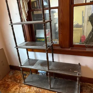 Wooden Five-Tier Shelf