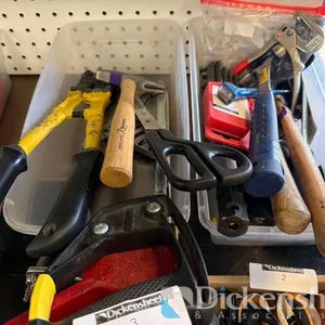 LOT OF HAMMERS & SAWS