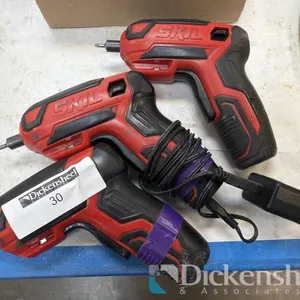 (3) SKIL ELECTRIC DRIVERS