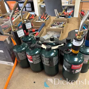 LOT OF COLEMAN PROPANE TORCH KITS