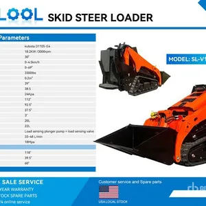2026 SDLOOL SL-V1000 Mini Compact Track Loader (Unused)