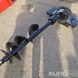 Unused 2026 Captok Auger to suit Skidsteer Loader 