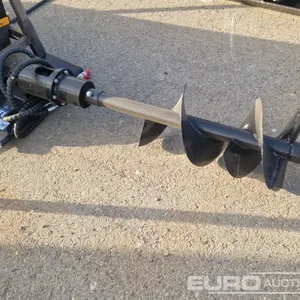 Unused 2026 Captok Auger to suit Skidsteer Loader 