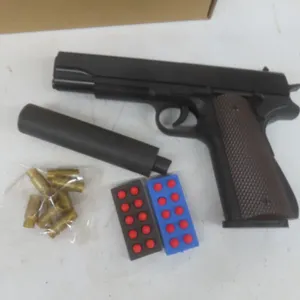 Foam Ejection Toy Gun, Qty 2
