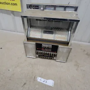 Seeburg Consolette Wallbox Jukebox Selector with Stereo Speakers, Coin-Operated with Key Vintage