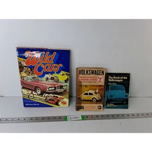 (3) Books- Wild Cars, The Book of Volkswagen & Volkswagen Owner's Handbook 12th Edition