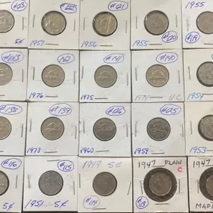 Collection of Canadian Nickels