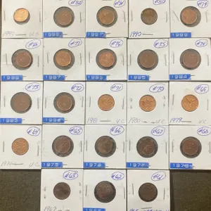 Collection of Canadian Pennies