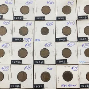 Collection of Canadian Antique Pennies