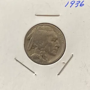 1936 American Buffalo Nickel