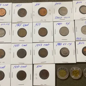 Collection of Canadian Coins 