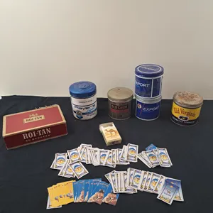Assorted Vintage Tobacco Tins, Cigar Box & more