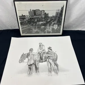 Black & White Canadian Artwork