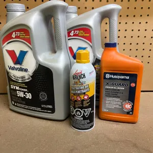 5W-30 Oil & Assorted Fluids