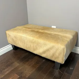 Faux Fur Bench