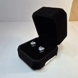 New 925S 2.0 Ct Simulated Diamond Stud Earrings