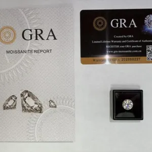 New 4.0 Carat Moissanite Lab Diamond