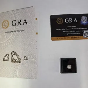 New 2.0 Carat Moissanite Lab Diamond