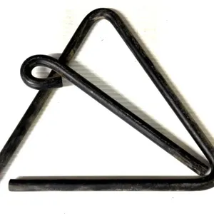 Metal Dinner Triangle 8.5”