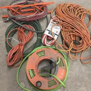 Extension Cords 
- some have electrical tape