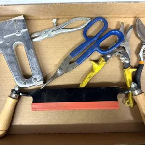 Draw Knife, Stapler, Snips, and More