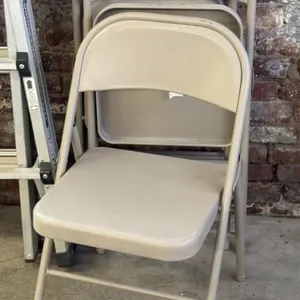 (4) Metal Folding Chairs
