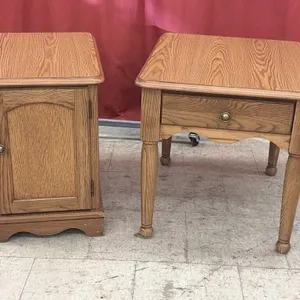 Side Tables - 15x24x20 inches and 21x26x21 inches