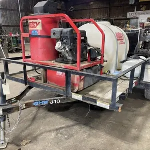 Bumper Pull  Trailer w/Hotsy Power Washer