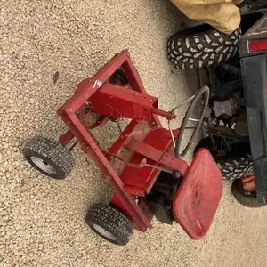 older riding custom mower