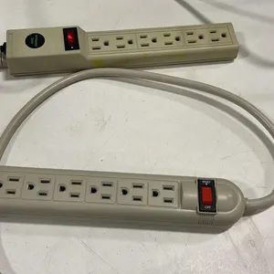 Two 6-Outlet Surge Protector Power Strips