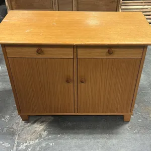 2 Door & 2 Drawer Wooden High Sideboard