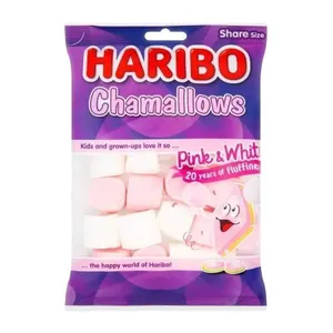 BB08/25 Haribo Pink & White Marshmallows 150g