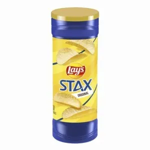 2x Lay's Original Flavour Crisps, Stax 163 g