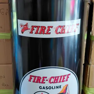 Fire Chief Retro Trash Can