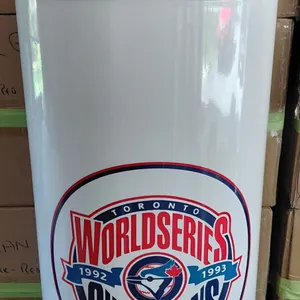 Toronto Blue Jays World Series Retro Trash Can