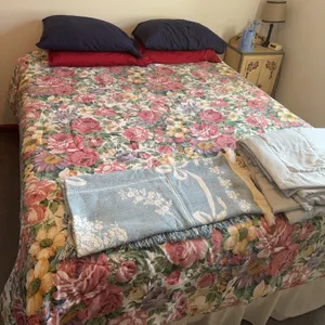 Queen Size Bed on Hollywood Frame