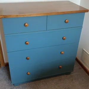 Painted Four Drawer Chest of Drawers