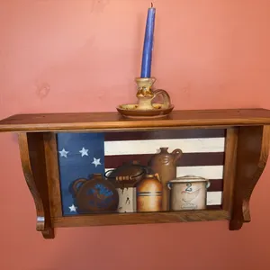 Country Type Wall Shelf