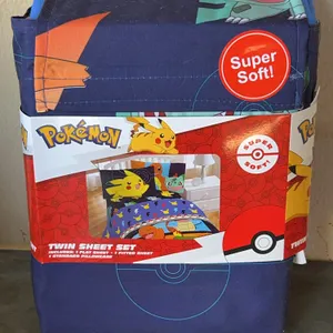 Pokemon Twin Sheet Set